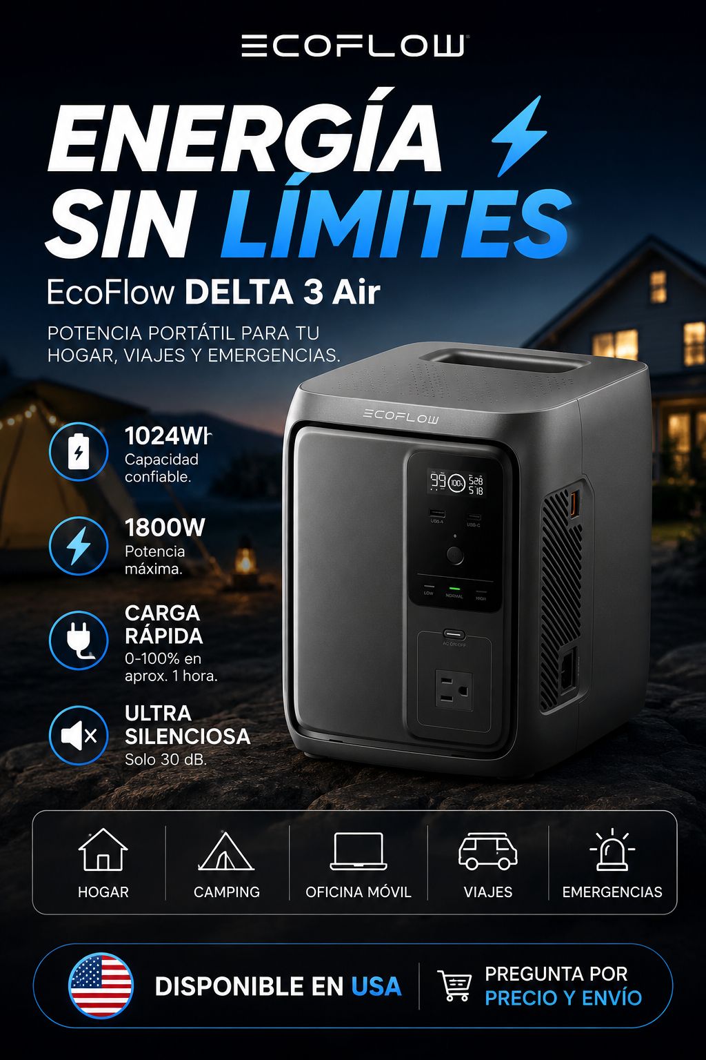 EcoFlow Delta 3 Air